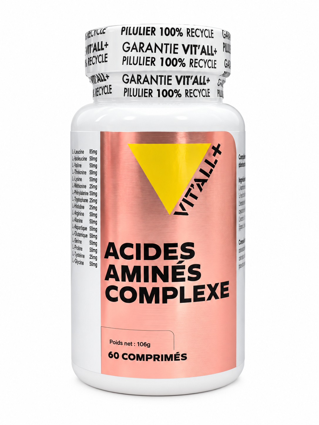Acides Aminés Complexe - Tonus 60 comprimés